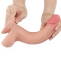 8.5&#039;&#039; Sliding Skin Dual Layer Dong Flesh