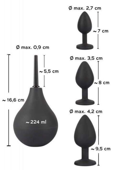 Black Velvets Anal Kit Black Velvets Anal Kit