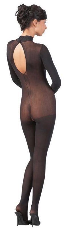 Catsuit with Lace Collar S/M Catsuit with Lace Collar S/M