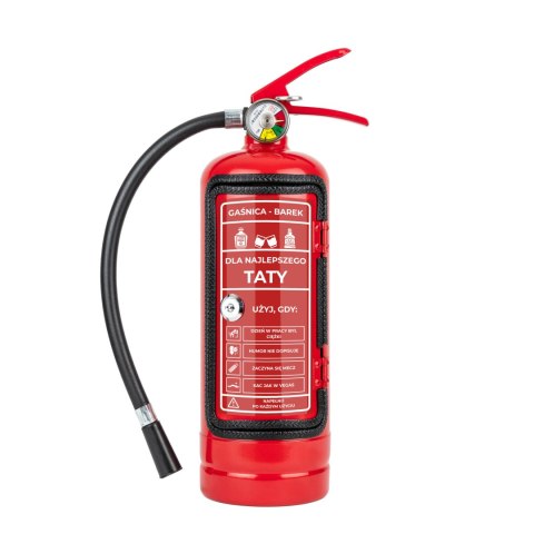 Gaśnica Mini Barek - Prezent dla Taty - schowek na butelkę - Dzień Ojca