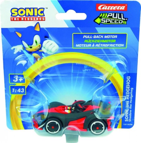 Pojazd pull & speed (pull-back) sonic - team sonic racing shadow Pojazd pull & speed (pull-back) sonic - team sonic racing shadow