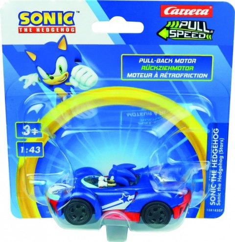 Pojazd pull & speed (pull-back) sonic - team sonic racing stars Pojazd pull & speed (pull-back) sonic - team sonic racing stars