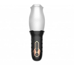 Rotating and vibrating masturbator