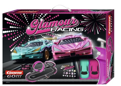 Tor samochodowy z pojazdami girls power racing 4,9m Tor samochodowy z pojazdami girls power racing 4,9m