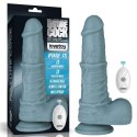 11&#039;&#039; Rechargeable Thrusting and Vibrating Silicone Dildo with Remote