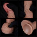 7&#039;&#039; Dual Layered Silicone Cock
