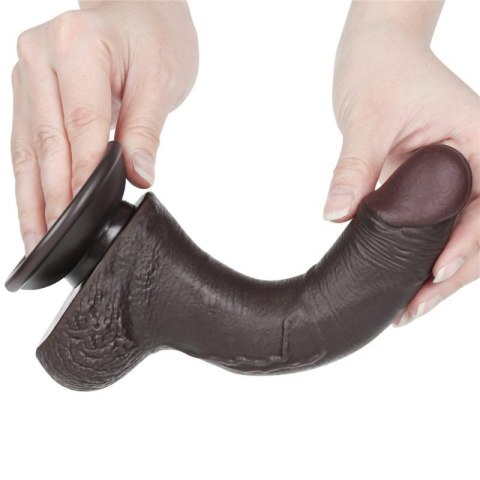 7.5'' Sliding Skin Dual Layer Dong Black 7.5'' Sliding Skin Dual Layer Dong Black