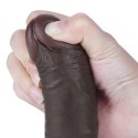 7.5&#039;&#039; Sliding Skin Dual Layer Dong Black