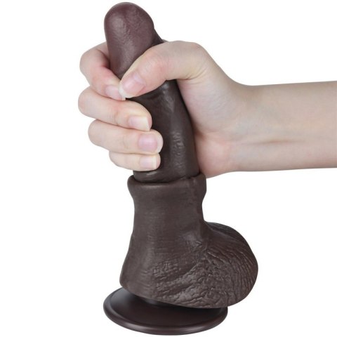7.5'' Sliding Skin Dual Layer Dong Black 7.5'' Sliding Skin Dual Layer Dong Black