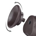 7.5&#039;&#039; Sliding Skin Dual Layer Dong Black