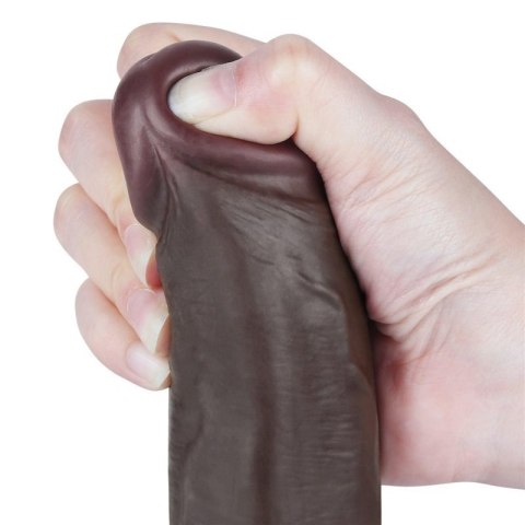 8.5'' Sliding Skin Dual Layer Dong Black 8.5'' Sliding Skin Dual Layer Dong Black
