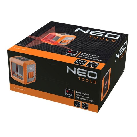 Laser krzyżowy 10 m, z etui i uchwytem magnetycznym Laser krzyżowy 10 m, z etui i uchwytem magnetycznym
