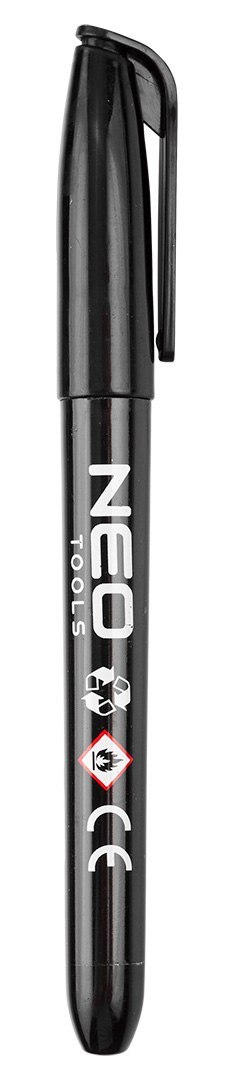 Marker budowlany, czarny, permanentny, wodoodporny, olejowy, 4 szt Marker budowlany, czarny, permanentny, wodoodporny, olejowy, 4 szt