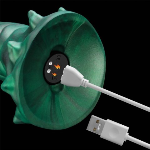 Savage Charm Double-Claw Vibrating Silicone Dildo