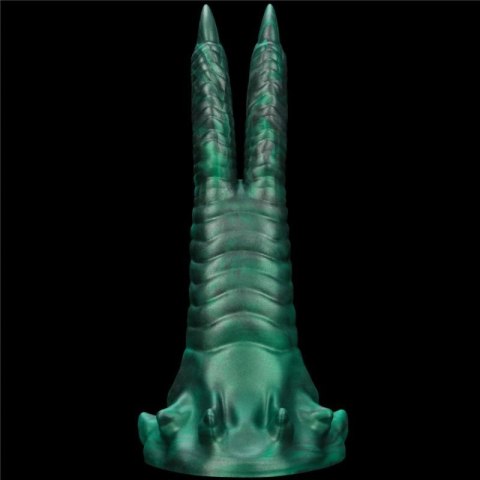 Savage Charm Double-Claw Vibrating Silicone Dildo
