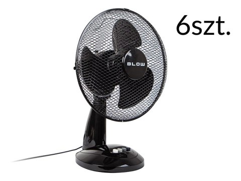 44-070# Wentylator biurkowy 12"/30cm 40w czarny op. 44-070# Wentylator biurkowy 12"/30cm 40w czarny op.