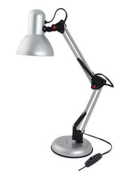 ELD112S Esperanza lampka biurkowa e27 avior srebrna