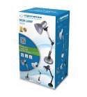 ELD112S Esperanza lampka biurkowa e27 avior srebrna