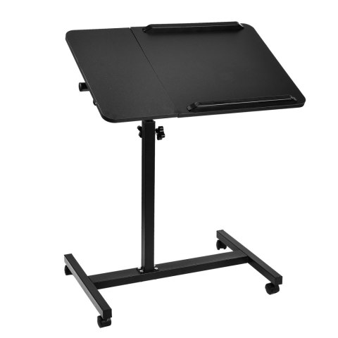 Mobilne biurko/stand na laptop Maclean, białe, regulacja wysokośc 56-86cm, max. 30kg , MC-121 B Mobilne biurko/stand na laptop Maclean, białe, regulacja wysokośc 56-86cm, max. 30kg , MC-121 B