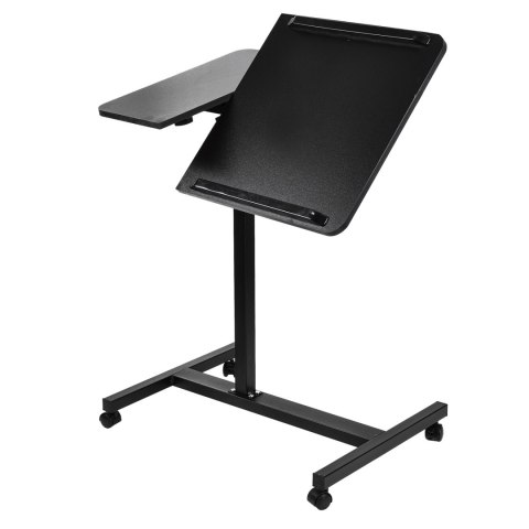 Mobilne biurko/stand na laptop Maclean, białe, regulacja wysokośc 56-86cm, max. 30kg , MC-121 B Mobilne biurko/stand na laptop Maclean, białe, regulacja wysokośc 56-86cm, max. 30kg , MC-121 B