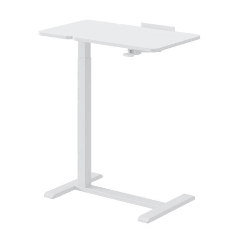 Mobilne biurko/stand na laptop Maclean, białe, regulacja wysokośc 76-109cm, max. 30kg , MC-120 W Mobilne biurko/stand na laptop Maclean, białe, regulacja wysokośc 76-109cm, max. 30kg , MC-120 W