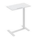 Mobilne biurko/stand na laptop Maclean, białe, regulacja wysokośc 76-109cm, max. 30kg , MC-120 W