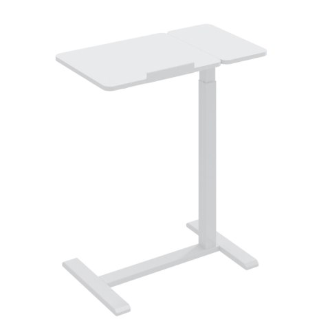Mobilne biurko/stand na laptop Maclean, białe, regulacja wysokośc 76-109cm, max. 30kg , MC-120 W Mobilne biurko/stand na laptop Maclean, białe, regulacja wysokośc 76-109cm, max. 30kg , MC-120 W