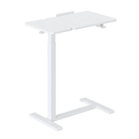 Mobilne biurko/stand na laptop Maclean, białe, regulacja wysokośc 76-109cm, max. 30kg , MC-120 W Mobilne biurko/stand na laptop Maclean, białe, regulacja wysokośc 76-109cm, max. 30kg , MC-120 W