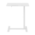 Mobilne biurko/stand na laptop Maclean, białe, regulacja wysokośc 76-109cm, max. 30kg , MC-120 W