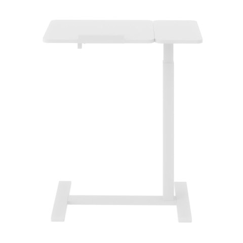 Mobilne biurko/stand na laptop Maclean, białe, regulacja wysokośc 76-109cm, max. 30kg , MC-120 W Mobilne biurko/stand na laptop Maclean, białe, regulacja wysokośc 76-109cm, max. 30kg , MC-120 W