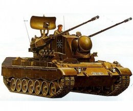 Model plastikowy flakpanzer gepard 1/35