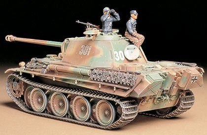 Model plastikowy panther type g late version Model plastikowy panther type g late version