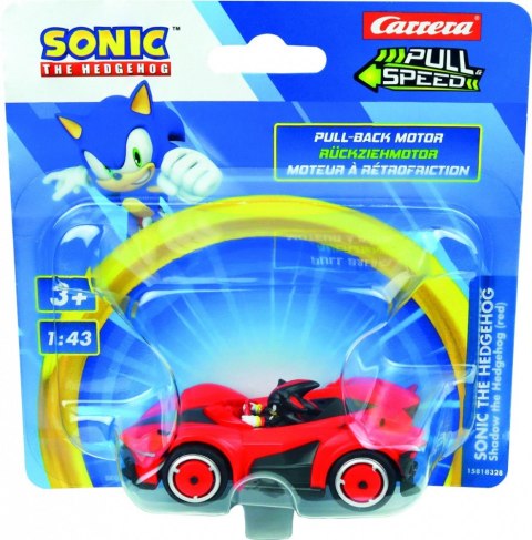 Pojazd pull & speed (pull-back) sonic - team sonic racing shadow red Pojazd pull & speed (pull-back) sonic - team sonic racing shadow red