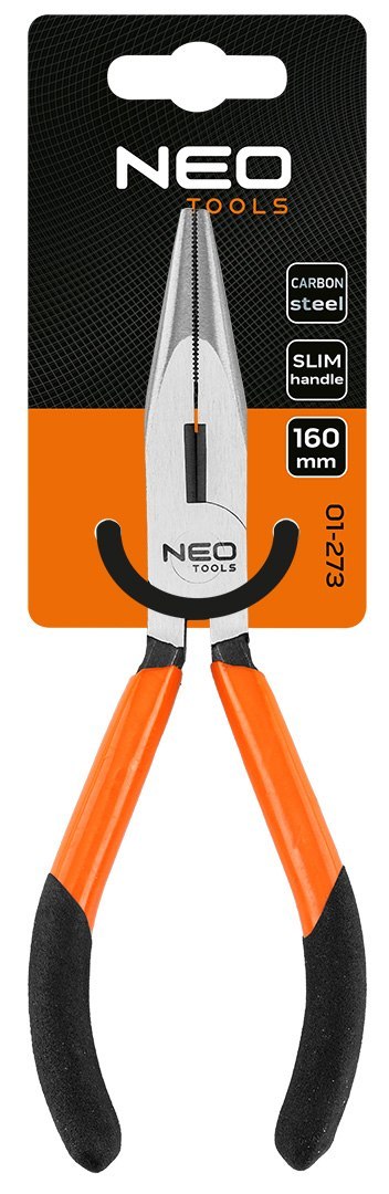 Szczypce wydłużone proste 160 mm Szczypce wydłużone proste 160 mm