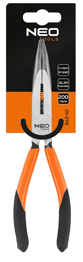 Szczypce wydłużone wygięte 200 mm Szczypce wydłużone wygięte 200 mm