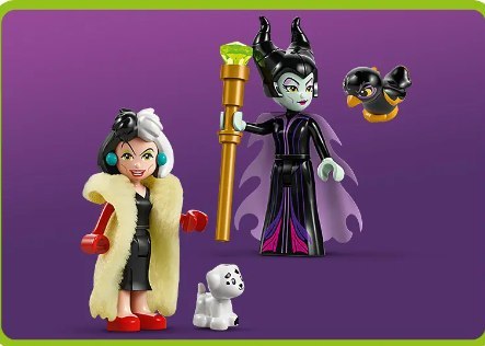 43262 - LEGO Disney - Suknie Diaboliny i Cruelli De Mon 43262 - LEGO Disney - Suknie Diaboliny i Cruelli De Mon