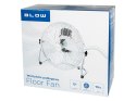 44-651# Wentylator podłogowy 12"/30cm 70w cyrkulator srebrny
