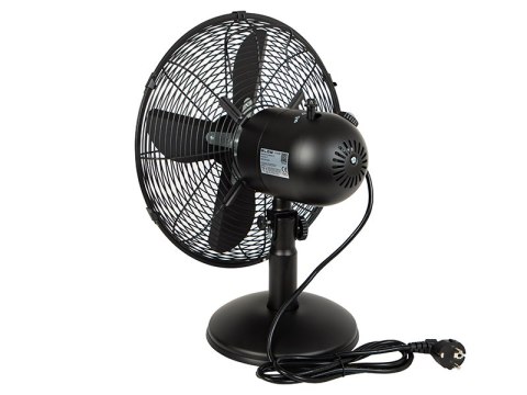 44-658# Wentylator stołowy 30cm czarny 44-658# Wentylator stołowy 30cm czarny