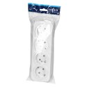 Gniazdo poczwórne ToDo 2P+Z Schuko IP20, 16A, 230V AC, biały