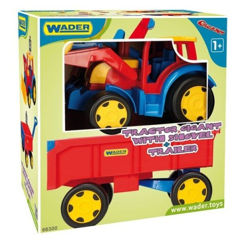 Ładowarka z przyczepą 117 cm gigant traktor Ładowarka z przyczepą 117 cm gigant traktor