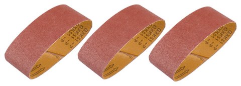 Pasy bezkońcowe 75 x 457 mm, P150, 3 szt. Pasy bezkońcowe 75 x 457 mm, P150, 3 szt.