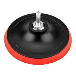 Tarcza mocująca z rzepem 125 mm x M14 + trzpień