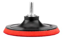 Tarcza mocująca z rzepem 125 mm x M14 + trzpień