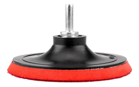 Tarcza mocująca z rzepem 125 mm x M14 + trzpień Tarcza mocująca z rzepem 125 mm x M14 + trzpień