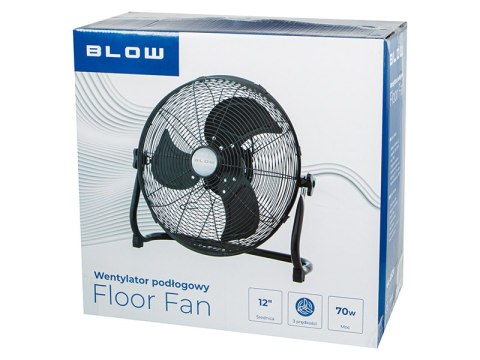 44-652# Wentylator podłogowy 12"/30cm 70w cyrkulator czarny 44-652# Wentylator podłogowy 12"/30cm 70w cyrkulator czarny