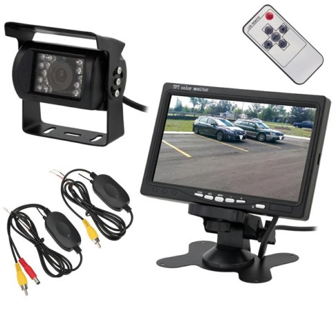 AK307 Bezprzewodowa kamera cofania lcd7" AK307 Bezprzewodowa kamera cofania lcd7"