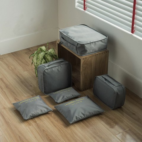 BQ28G Organizer podróżny 6 szt grey BQ28G Organizer podróżny 6 szt grey