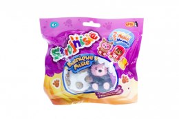 Figurki strojnisie - baśniowe misie - 2-pack aniołek+diabeł+fioletowa sukienka księżniczki