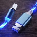 KK21S Magnetyczny kabel 3 w 1 led