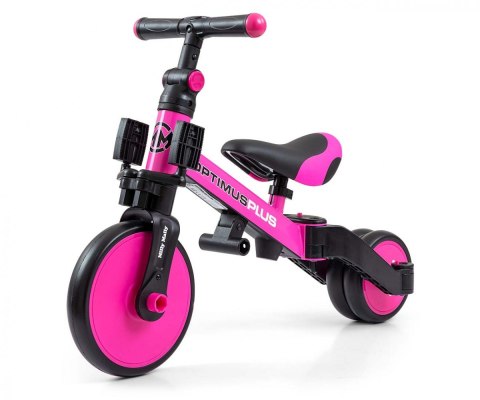 Rowerek ride on - bike 4w1 optimus plus pink Rowerek ride on - bike 4w1 optimus plus pink